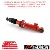 OUTBACK ARMOUR SUSPENSION KIT FRONT TRAIL & EXPD FOR CHALLENGER PB 2008+